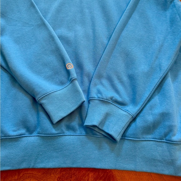 **NWOT*** Nike Men’s Sportswear Blue Pullover Hoodie with Orange Nike Logo -2X - Picture 7 of 11